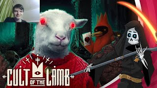 Что такое Cult of the Lamb бесполезное мнение. И как полюбить шутки про г*вно || Реакция на Velind