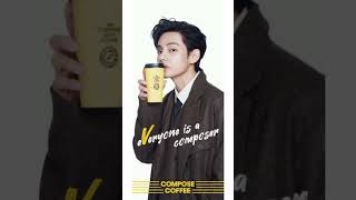 Tae as the brand ambassador of Composed Coffee 😍❤️#bts #taehyung