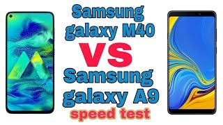 Samsung galaxy M40 vs Samsung galaxy A9