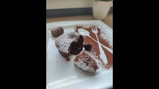 فوندون شكلاطة ب4 مكونات فقط ساهل و سريع و بكل اسرار نجاحها👌🤩🥰/fondant au chocolat facile et rapide 🥰