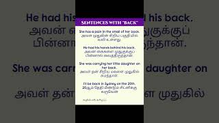 Back #english #srilankanenglish #englishvocabulary #spokenenglish #language#jaffnatoday #jaffna(1)