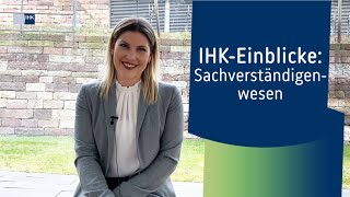 IHK-Einblicke: Sachverständigenwesen