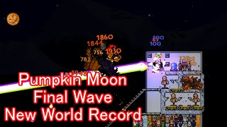 Terraria - Pumpkin Moon Final Wave at 8:08 pm