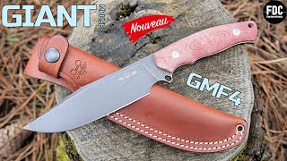 GiantMouse GMF4 - UN VRAI COUTEAU DE CAMP 💯