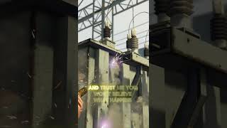 Most Dangerous Place in GTA 5 to Get Electrocuted #gta5 #shorts #viralgta5 #electrical #dangerious