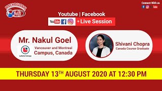 MacroGlobal Live Session with LaSalle College Representative on 13th August 2020 at 12:30pm