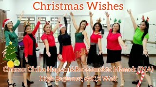 Christmas Wishes-Line Dance/Choreo: Chika Hapsari & Roosamekto Mamek, Desember 2022