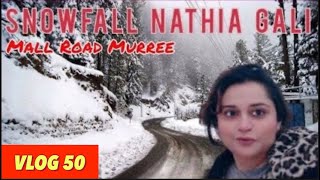 Snow fall | Nathia Gali | Murree | Mall road murree