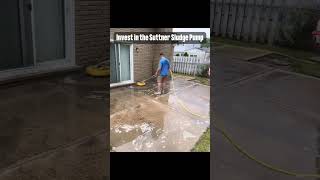 Don’t make this BIG MISTAKE pressure washing concrete! #pressurewashing #smallbusiness #satisfying