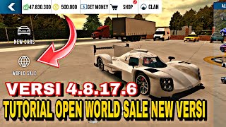 CARA OPEN WORLD SALE IN NEW VERSI CAR PARKING MULTIPLAYER 4.8.17.6