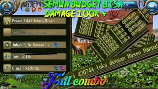 Build Katana (Tanpa Buff masakan) level 210 Untuk smua budget