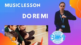 Do Re Mi | KS2 Homeschool Music Lesson from Sing Education