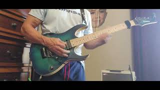 "E penso a Te" cover #SWEETWATER  Ibanez Prestige RG652AHM Nebula green burst