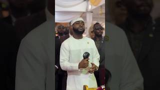 Davido in church for His Uncle,Gov Adeleke thanksgiving #shorts #shortsfeed #shortsvideo