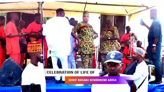 FINAL BURIAL CEREMONY OF CHIEF RASAKI AYANGBEMI ADISA ADEPOJU (ATINUKE ADISA AYAN)