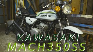 【KAWASAKI 350SS】愛車紹介第二弾！！じゃじゃ馬 マッハがキタァーーー！！　250ss 350ss 500ss 750ss マッハⅢ500SS kh250 kh400 h1 h2 s1s2