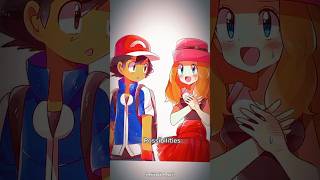 ash x serena😍||amourshipping||#shorts #short #shortsfeed #youtubeshorts #ytfeed #viralshorts #anime