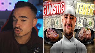 REAKTION auf EliasN97 5$ VS 500$ STEAK 🥩🧑🏽‍🍳 DAS TEUERSTE VS DAS GÜNSTIGSTE STEAK IN LOS ANGELES😱