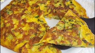 Veze me qepe dhe kunguj|recipe| Frittata con cipolle e zucchine; facile e veloce| #menu #Natale ❄️