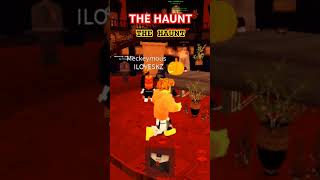 THE HAUNT THE ROBLOX WAY #shorts