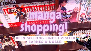 manga shopping! 🌱 a barnes & noble haul!