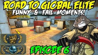 CS:GO ROAD TO GLOBAL ELITE - EP6 - VODKA VODKA!!!