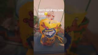 dont mind it please im self conscious #funny #burp #food #candy