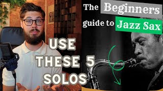 Use these 5 easy jazz saxophone solos to boost your fundamentals (free pdf's!)