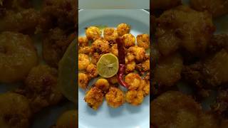 Lemon Prawn | Lemon Chingri 😍😍 #shortvideo #shorts #fishfry #viral