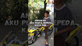 Jangan di tiru ya #automobile #motorbmx #sepeda #sepedabmxindonesia #smartphone