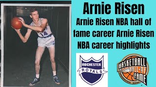 Arnie Risen NBA hall of fame career | Arnie Risen NBA career highlights