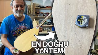 BAĞLAMA ÖLÇÜLERİ NASIL ALINIR? ( Bağlama Yapımı İncelikleri - 1 )