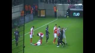 Stade de Reims-PSG, 02/03/2013, temps additionnel 3