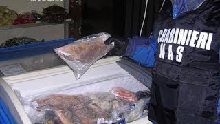 “Vermi e parassiti”  Sequestro choc in Italia, quintali di carne e pesce marci