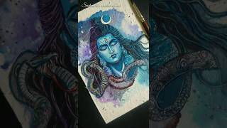 🕉️ Bholenath painting ❤️ #drawing #art #ytshorts #shorts #shortsfeed #mahadev #bholenath #like #sub