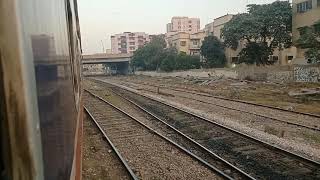 Honking Jumping Donking Karachi Local Train Arrival at Cant