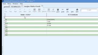Tutorial Software Akuntansi Seventhsoft - Master Jangka Waktu Kredit