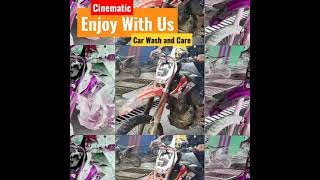 Moto Washing Trail #shorts