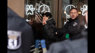 Polizeirepression Bei 8.März-Demo in Berlin