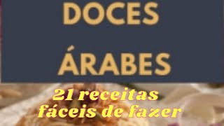 21 receitas de doces árabes fáceis de fazer