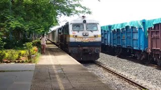 TVC RAJDHANI ACCELERATE THROUGH LOOP LINE !!!