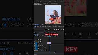 Short cut copy and paste in premiere pro #copypastevideo #shorts