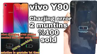 vivo y91 y93 y95 y90 charging error  2022 all vivo modal