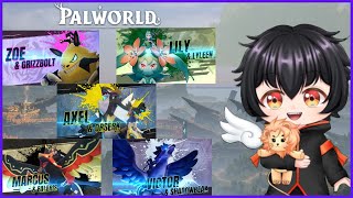 All 5 Palworld Bosses!