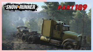 SNOWRUNNER Gameplay | OI' Faithful Deliver To The Service Station