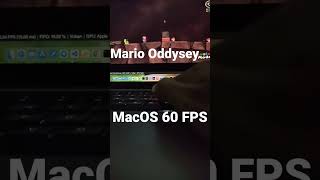 Super Mario Oddysey 60 fps without recording ( internal sound ) m1 ( 8GB ) #mario #oddysey #film