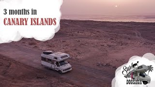 SURF DOG SAGA:3 months in Canary Islands-RV life,travel,surf