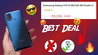 Samsung f41 5g phone from cashify super sale 6/128 grade C+ under 3210#samsungf41 #unboxingarmy