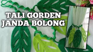 Tali Gorden Janda Bolong Tanaman Hias/ DIY Curtain Rope