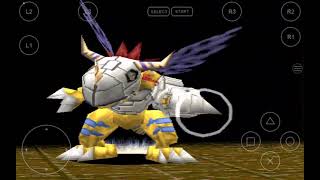 DIGIMON WORLD 2-PS1-USA-AKIRA'S DIGIMONS defeat the THIRD BLOOD KNIGHT OFFICER and his DIGIMONS!